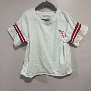 Gymboree Girls Size Medium (7/8) Paper Airplane Heart Shirt